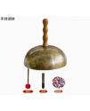 20CM 尼泊爾手工 手持頌缽 手柄款頌缽 Singing Bowl
